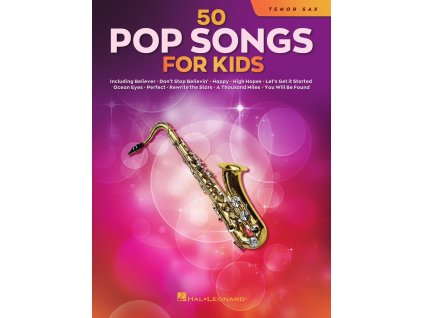 14941 50 pop songs for kids tenorovy saxofon 50 detmi oblibenych pisnicek