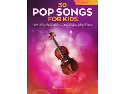 13879 50 pop songs for kids viola 50 detmi oblibenych pisnicek
