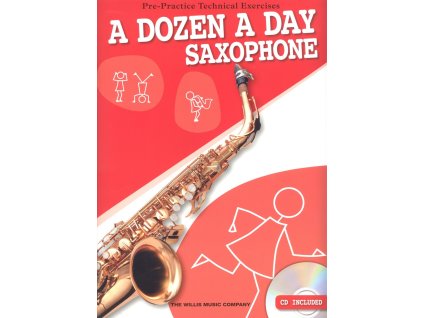 2746 a dozen a day pre practice technical exercises cd altovy saxofon