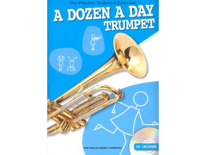 2743 a dozen a day pre practice technical exercises cd trumpeta trubka
