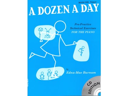 1057 a dozen a day by edna mae burnam 1 primary cd klavir