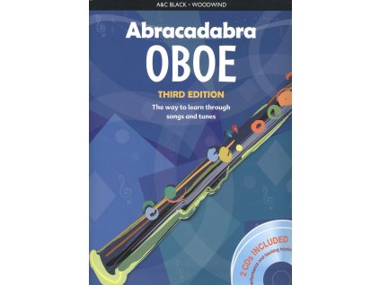 6829 abracadabra oboe 2x cd hoboj skola hry prostrednictvim pisnicek a melodii