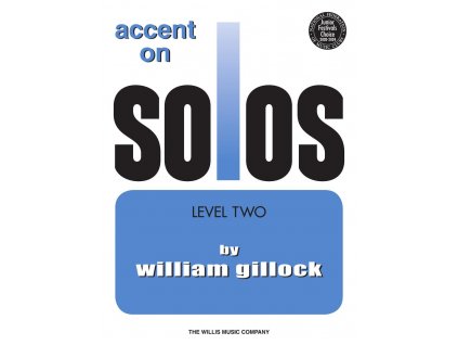 26644 accent on solos by william gillock level 2
