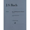 17287 bach the well tempered clavier part 2 bwv 870 893 urtext dobre temperovany klavir ii