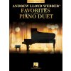 8323 favorites for piano duet andrew lloyd webber 1 klavir 4 ruce