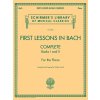 3421 first lessons in bach complete books i ii klavir