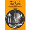 26299 first solos for the viola player in first position with piano accompaniment viola a klavir