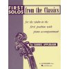 6373 first solos from the classics housle a klavir