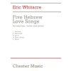 6280 five hebrew love songs pro zpev sopran housle a klavir