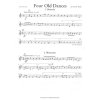11845 2 four old dances for recorder quartet ctyri stare tance pro kvartet zobcovych fleten satb