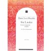 13468 hassler six lieder from lustgarten 1601 pro vokalni soubor satb nebo instrumentalni kvintet