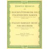 8398 italian baroque music for recorder zobcova fletna pricna fletna housle hoboj a klavir basso continuo