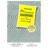 24799 jazz conception for saxophone by lennie niehaus 4 yellow cd for eb instruments