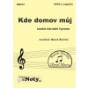 31240 kde domov muj ceska narodni hymna satb a cappella