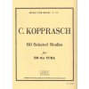 8872 kopprasch 60 selected studies for tuba 60 vybranych etud pro tubu