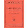 9601 mahler gustav kinder totenlieder zpev a klavir