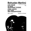 6646 martinu dve pisne na texty negerske poezie zpev a klavir
