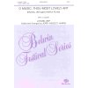 7090 o music thou most lovely art ssaa a cappella