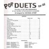 10306 1 pop duets for all revised and updated level 1 4 hoboj piano partitura