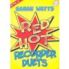 3196 red hot 2 cd 10 snadnych skladeb pro dve zobcove fletny a klavir