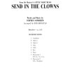 2281 3 send in the clowns music for strings partitura party