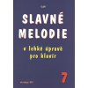 6814 slavne melodie 7 v lehke uprave pro klavir cd