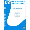 19123 13 sax quartets for alto sax tenor saxofon