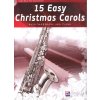 4270 15 easy christmas carols cd altovy saxofon a klavir