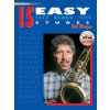 8269 15 easy jazz blues funk etudes audio online tenorovy saxofon