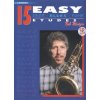 13777 15 easy jazz blues funk etudes cd c nastroje pricna fletna kytara klavesove nastroje