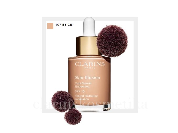 Skin Illusion SPF 15 - 107 beige 30ml