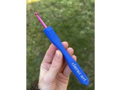 Háček 4,5mm - modrá rukojeť