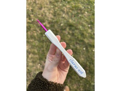 Háček 4,5 mm - bílá rukojeť