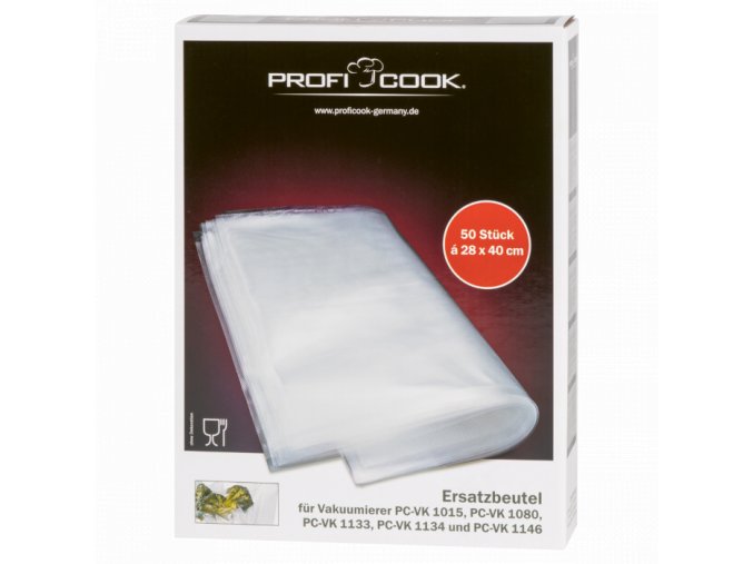 Vacuum bags Proficook VK 1015 28x40 cm