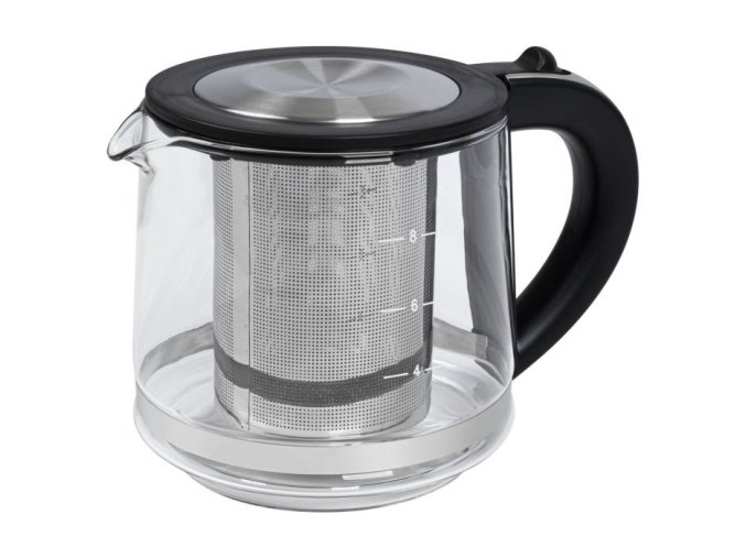 Glass teapot with tea strainer for TKS 1056