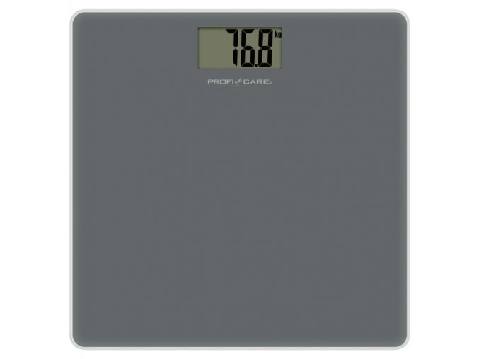 ProfiCare PW 3122 sklenená osobná váha šedá