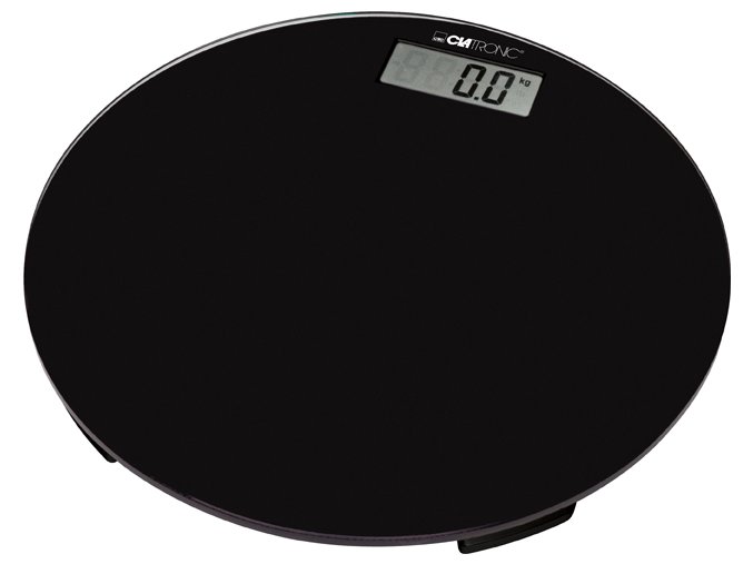 Clatronic PW 3369 osobní váha,černé sklo