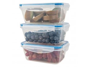 Classbach - FHD 4006 - Set of 3  fresh food containers (3 x 1l)