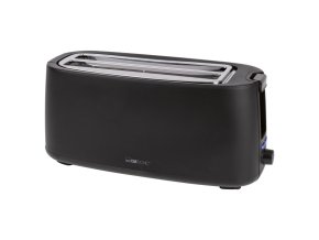 Clatronic TA 3802 topinkovač,4 topinky,2 krajíce,černý