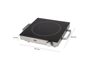 ProfiCook EKP 1210 jednoplotýnkový vařič sklokeramika POŠKOZEÝ OBAL