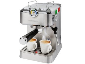 ProfiCook ES-KA 1267 espresso 2v1 (20 barů),pákové, nástavec na kapsle