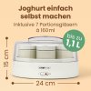Clatronic JM 3344 výrobník jogurtu 7 skleniček v balení