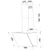 Bomann DU 7604 digestor rozmer