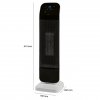 Clatronic - HL 3763 - Rotating ceramic hot air fan