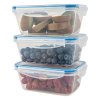 Classbach - FHD 4006 - Set of 3  fresh food containers (3 x 1l)