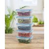 Classbach - FHD 4007 - set of 5 fresh food containers (5 x 1l)