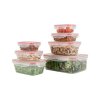 Classbach - FHD 4008 - Set of 7 fresh food containers