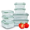 Classbach - FHD 4010 - Set of 7 fresh food glass containers