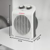 Clatronic HL 3761 horkovzdušný ventilátor POŠKOZENÝ OBAL