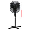 Clatronic VL 3603 S BK ventilátor 40cm stojanový